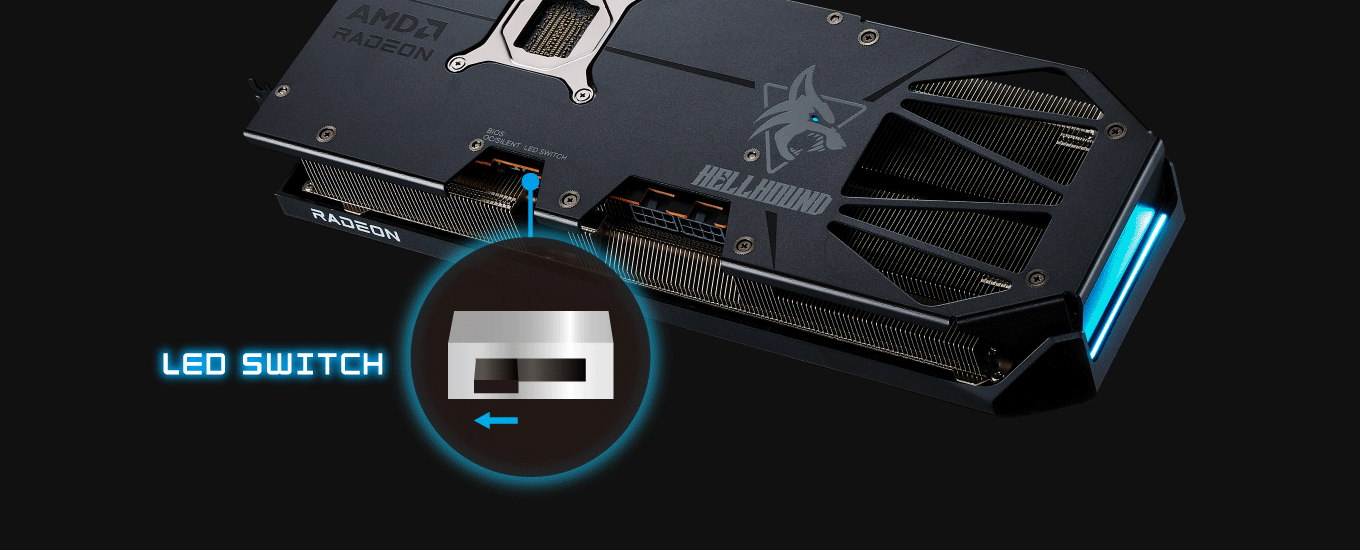 Hellhound AMD Radeon RX 9070 XT 16GB GDDR6｜PowerColor｜株式